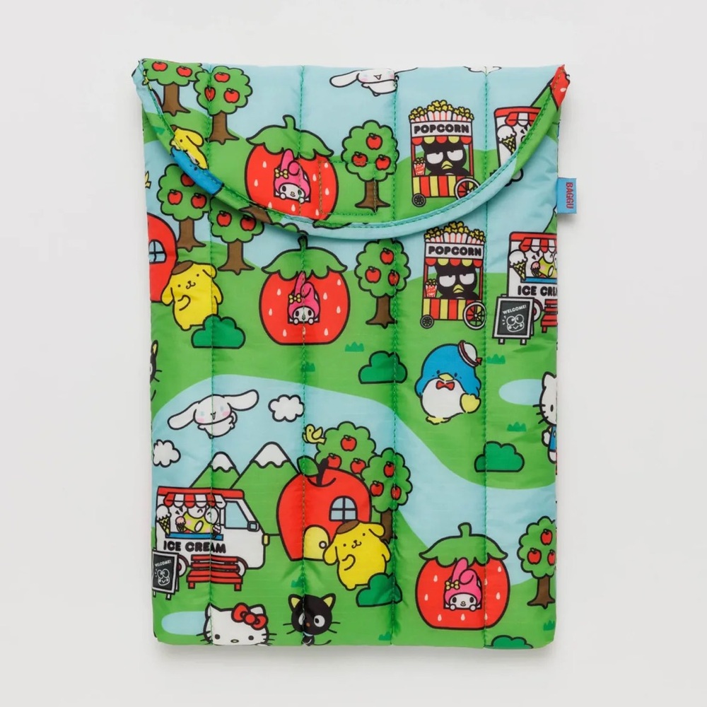 Baggu Hello Kitty and Friends Puffy Laptop Sleeve Sanrio NWT